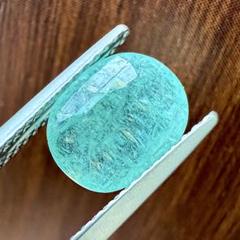 1.46ct パライバトルマリン ルース 1452 ブルニッシュ 宝石鑑別書付き