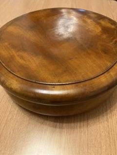 ❤️ 茶びつくり抜き高級茶櫃木曽木曽漆器内側漆❤️