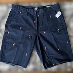 （新品未使用）GAP メンズ　short pants フラミンゴ柄