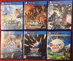 【PS4ソフト6枚セット　戦国BASARA4皇等】 PS4ソフト6枚セット戦国BASARA4皇等】