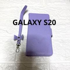 GALAXY S20手帳型ケース 5G SC-51A SCG01 ストラップ付
