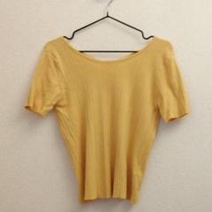 トップス Tシャツ カットソー 黄色 ディーホリック DHORIC 可愛い 夏