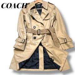 美品✨COACH コーチ ショート丈 トレンチコート SP - メルカリ
