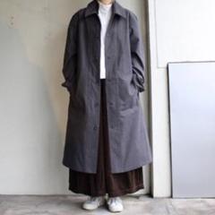 週末限定価格19aw THE HINOKI 先染めコットン馬布クロスシャツコート