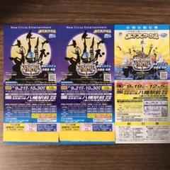 木下大サーカス ご招待券 2枚