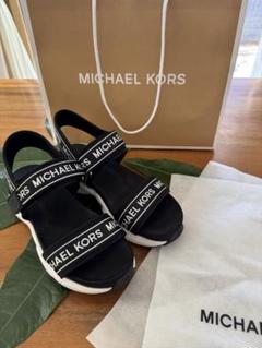 MICHAEL KORS スポーツサンダル ブラック24.5㎝