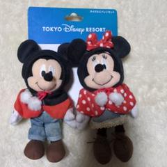 激レア　ディズニー　ミッキー&ミニー　ぬいぐるみバッジ