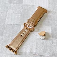 Apple Watch 38mm 40mm バンド　ローズゴールド
