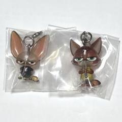 ズートピア　めじるしアクセサリー　2点セット　ニック　フィニック