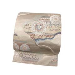 SO-318 袋帯 六通 正絹 烈取王朝華文 金糸 鶴 華
