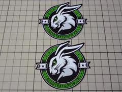 正規品 SCOOTER TUNING.CA ステッカー 2枚 緑/78×64mm