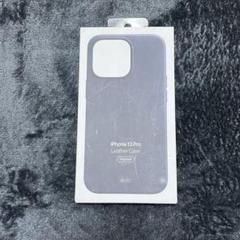iPhone 13 Pro Leather Case Midnight
