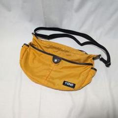【vintage】90s~CORDURA生地ショルダーバッグ　イエロー　Y2K