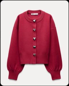 ZARA - ZARA ハート　カーディガン ガバッと着るだけでOK！【ZARA】1枚で即こなれる♡「ハート