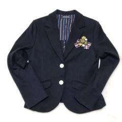 極美品】ポンポネットジュニア ブレザー 銀ボタン ワッペン
