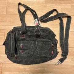 DIESEL SPARE PARTS キャンバスバッグ ミリタリー 2WAY
