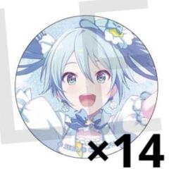 プロセカ グリッター缶バッジ 40C 初音ミク - メルカリ