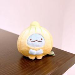 すみっコぐらし　たべもの王国　受注　とかげ　たまねぎ　てのりぬいぐるみ すみっコぐらし たべもの王国 受注 とかげ たまねぎ てのり