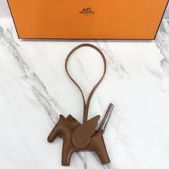 【HERMES】エルメス  ロデオチャーム PM   新品  レア色 ロデオ エルメス エルメス バッグチャーム