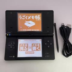 【動作確認済】ニンテンドーDSi 本体 TWL-001 うごくメモ帳 黒ブラック