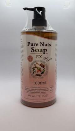 ボディソープ Pure Nuts Soap 01 WHITE ROSE 1000ml ピュアナッツソープEX ホワイトローズ 1000mL ナチュラセラ