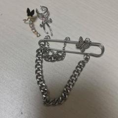 イヤリング イヤーカフ2点 ブローチ アクセサリー SHEIN シーイン