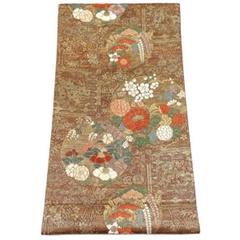 A23 新品未使用　美品袋帯　六通　唐織唐花 楽天市場】留袖用 袋帯 唐織 六通の通販
