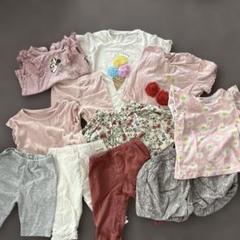 Tシャツ、ズボン80.90セット夏服女の子まとめ売り