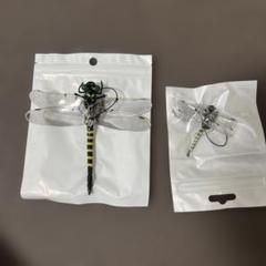 虫除けトンボ 虫除けグッズ 大小2匹セット　とんぼ　虫除け　キャンプ　アウトドア