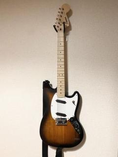 squier Mustang エレキギター サンバースト - メルカリ