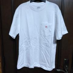 DANTON ホワイト Tシャツ ポケット付き