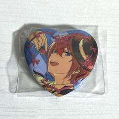 あんスタ 中国 ハート 缶バッジ 朱桜司 あんスタ 朱桜司 中国 願望 ハート缶バッチ（あんスタ 朱桜司 中国
