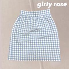 【girly rose ガーリーローズ チェック スカート】のサムネイル