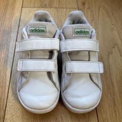 adidas ホワイト スニーカー ベルクロ　A:GW6500