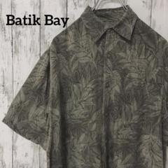 C2177 Batik Bay アロハシャツ レーヨン 半袖シャツ ボタニカル