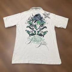pellepelle ポロシャツ ホワイト　XL hip-hop B系