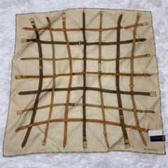 新品 未使用 BURBERRY バーバリー スカーフ ベルト ロゴ シルク