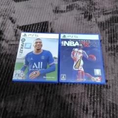 FIFA 22 & NBA 2K21 PS5 ゲームセット