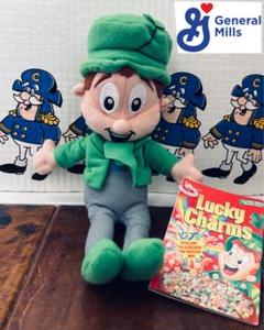 90'General Mills Lucky Charms plush