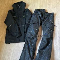 最低価格の BURTON×X-girl】バートン☆スノーボードウェア2上下ブラック スノーボード