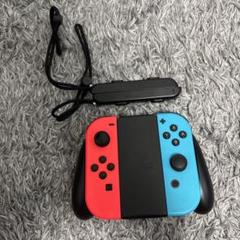 Nintendo Switch コントローラー 赤/青 ストラップ付き