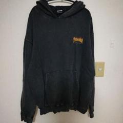 THRASHER パーカー Lサイズ ブラックのサムネイル