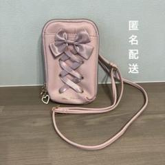 Secret Door ショルダーバッグ　スマホショルダー　スマホケース　ピンク