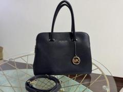 MICHAEL KORS ネイビーハンドバッグ ショルダーバッグ