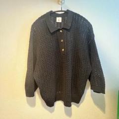 6 (ROKU) - 6(ROKU) ノルディック　ニット　トップス　ウール　人気　完売 6（ロク）の「＜6(ROKU)＞WOOL CASHMERE SAILOR COLLAR KNIT