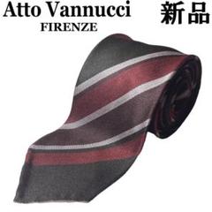 Atto Vannucci アットヴァンヌッチ　ドットタイ　新品未使用 Atto Vannucci（アットヴァンヌッチ）のネクタイをセールで追加