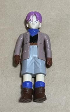 ドラゴンボールGT　孫悟空　トランクス　ソフビ　人形　フィギュア　レトロ　当時物 ドラゴンボールGTソフビ指人形ちびコレバッグ孫悟空トランクス
