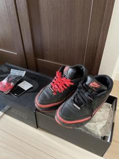 希少　Nike Air Max 黒/赤 スニーカーコラボ　アンディーフィーテッド