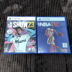 PS5 The Show 23 NBA 2K21 2本セット