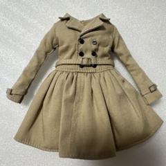 リカちゃんキャッスル トレンチコート ワンピース 27㎝